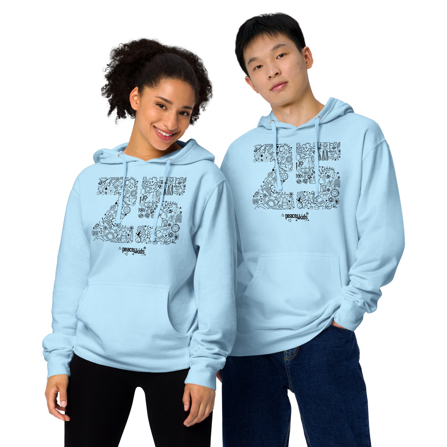 25 Year Unisex Midweight Hoodie