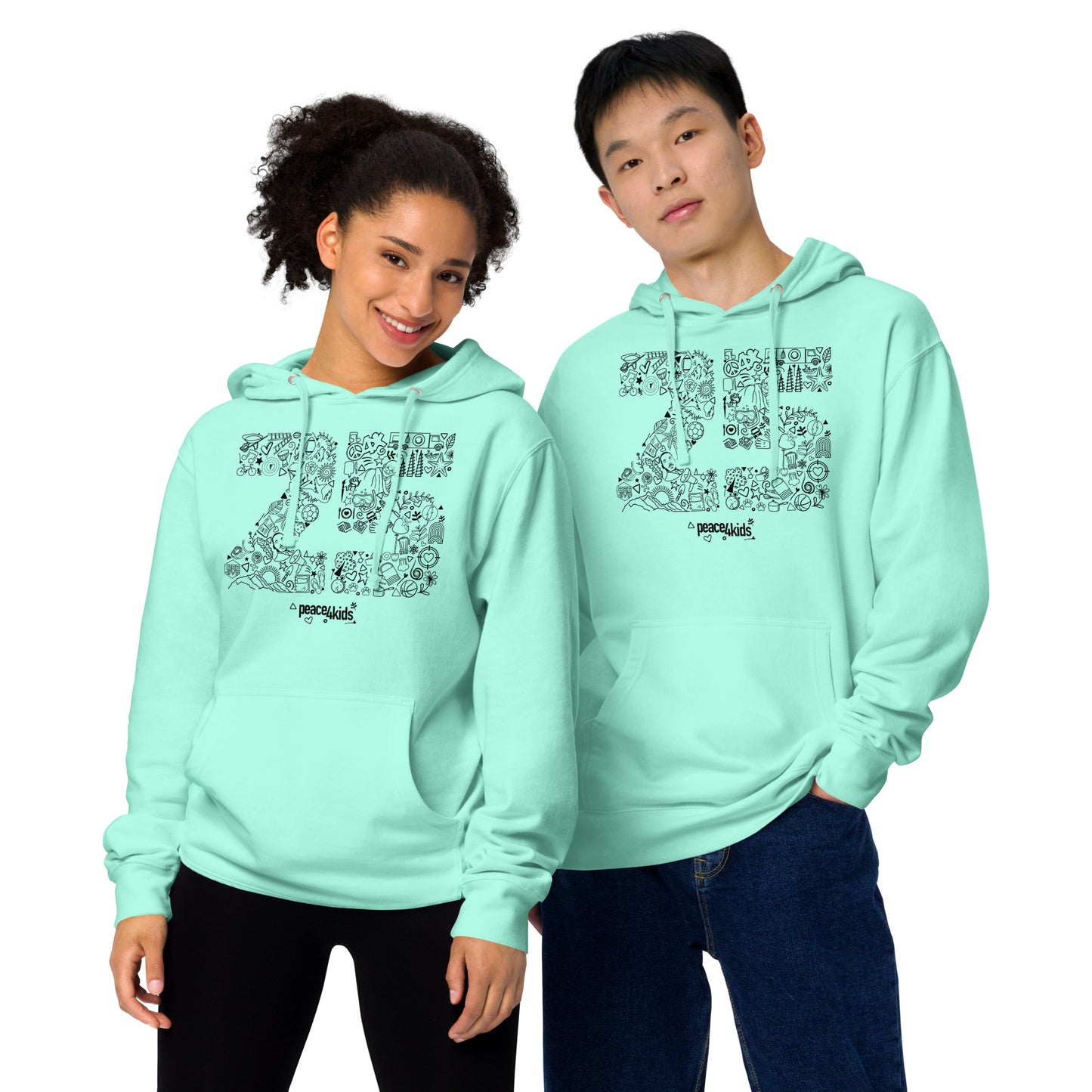 25 Year Unisex Midweight Hoodie