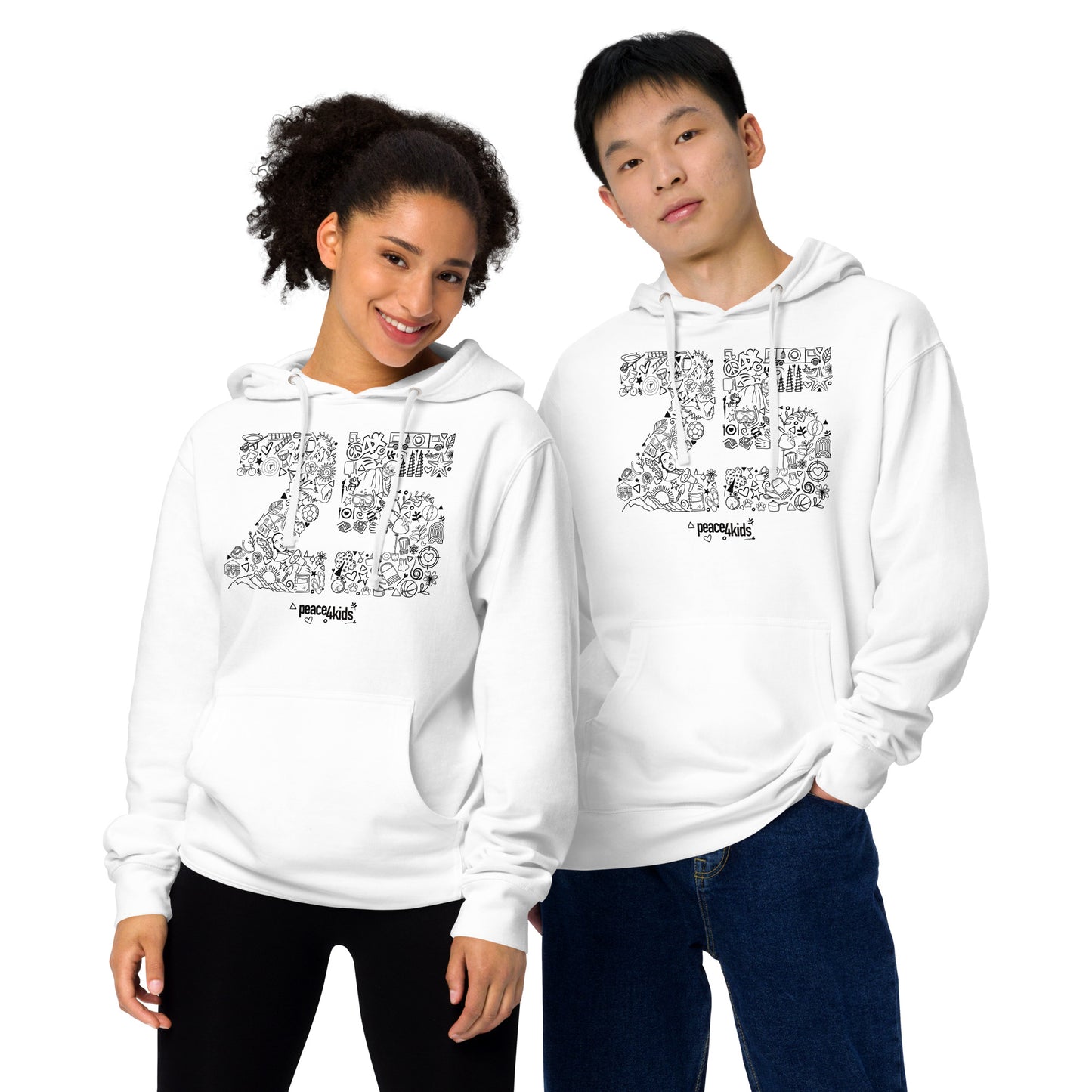 25 Year Unisex Midweight Hoodie